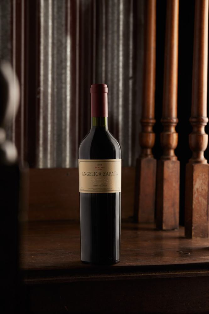 Botella de Malbec de autor